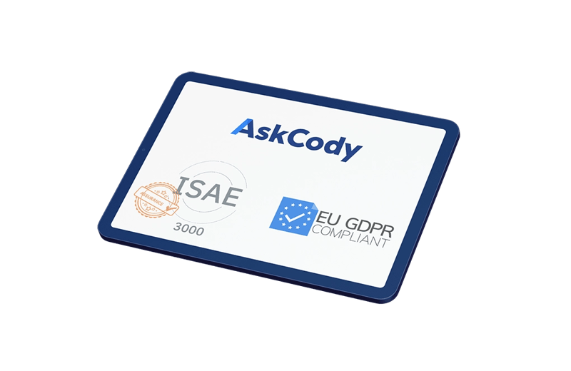 AskCody_Security_GDPR_ISAE3000