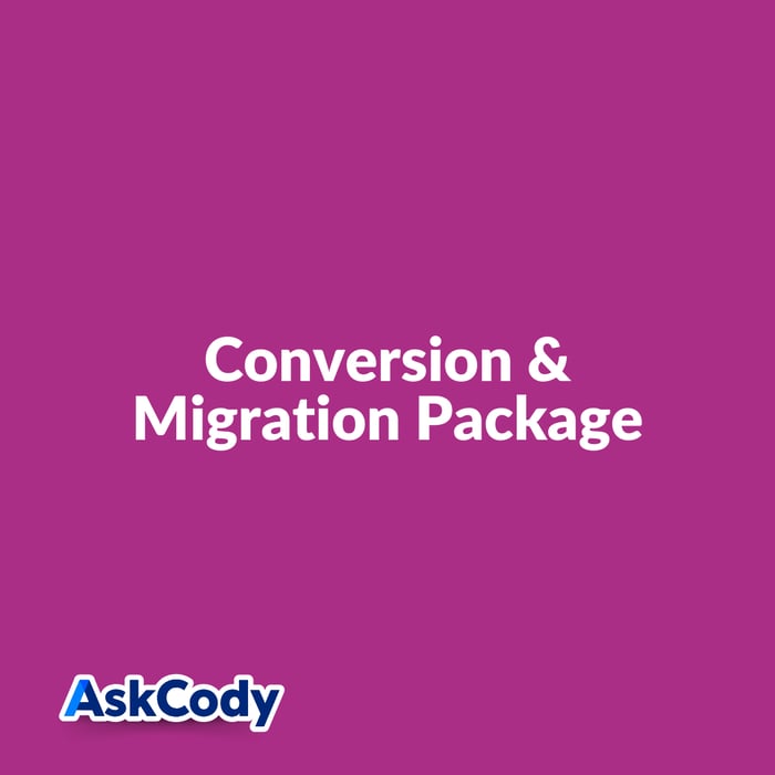 Conversion/Migration Package image