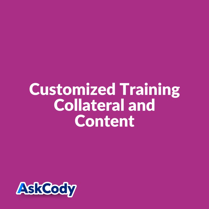 Customized Training Collateral (per hour) image