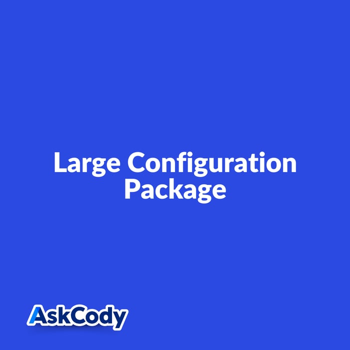 Large Configuration Package (8h) image