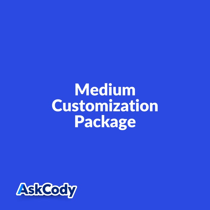 Medium Customization Package (4h) image