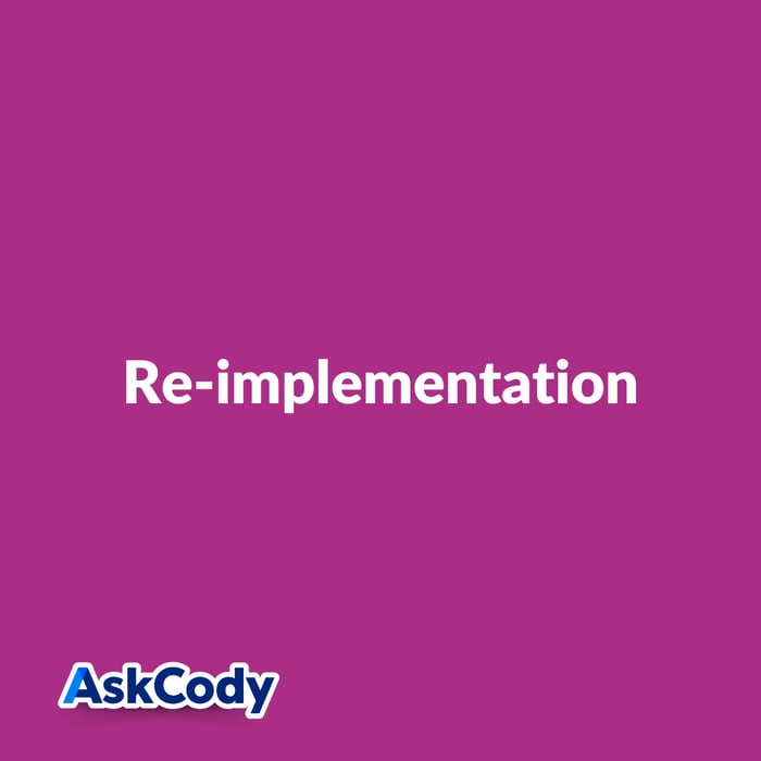 Re-implementation image