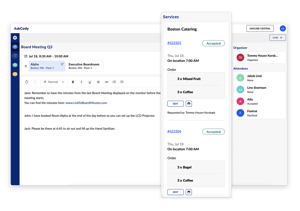 Overview of meeting services with Workplace Central