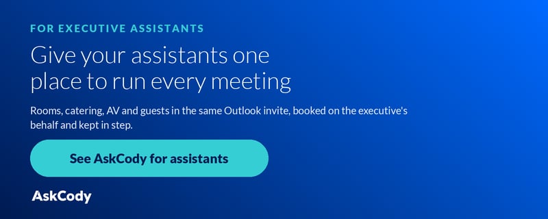 Give your assistants one place to run every meeting. See AskCody for personal and executive assistants