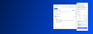 The AskCody Services add-in in an Outlook meeting, ordering catering for the meeting room