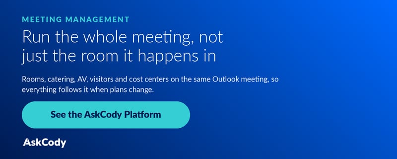 Run the whole meeting, not just the room it happens in. See the AskCody Platform
