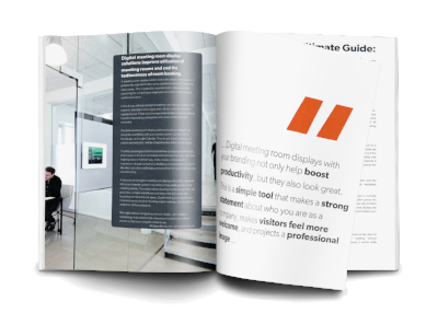 Digital room displays e-book