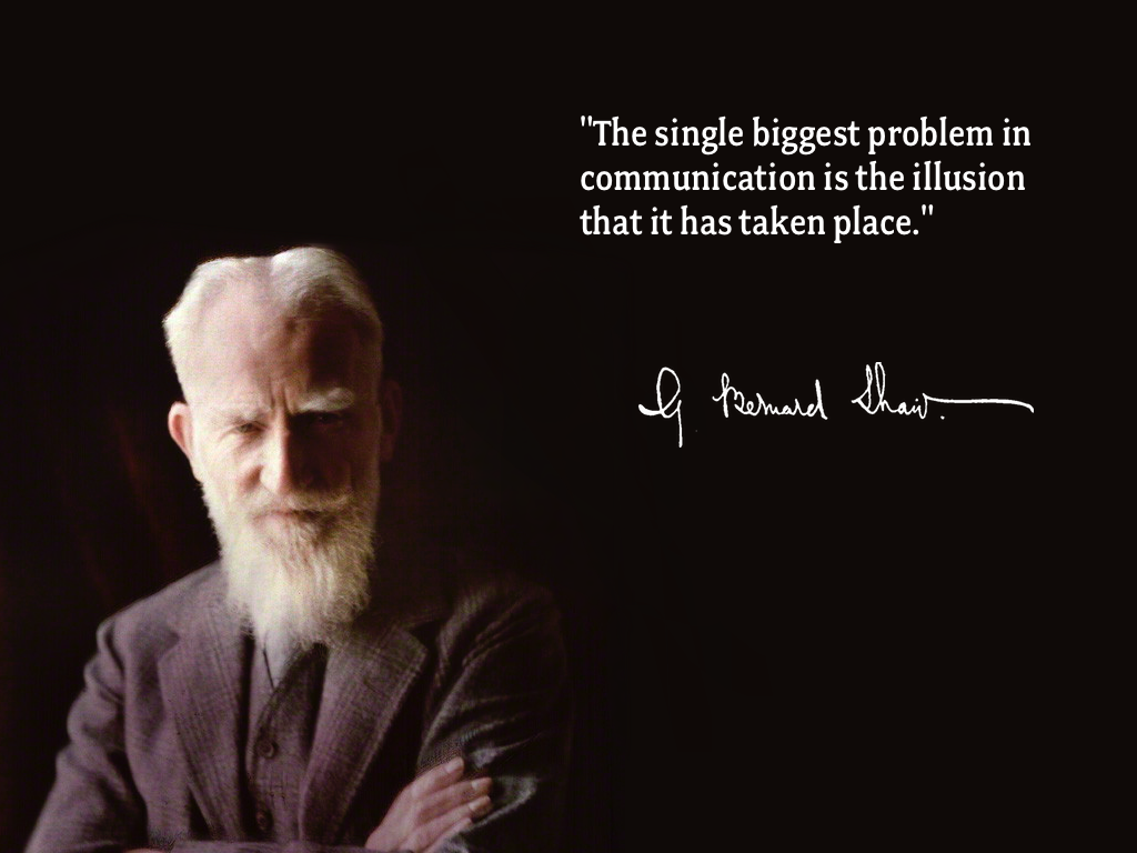 george bernard shaw quotation