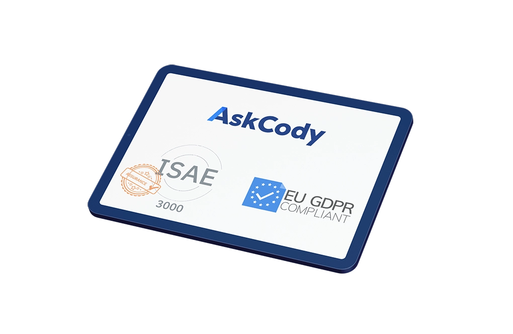 AskCody_Security_GDPR_ISAE3000