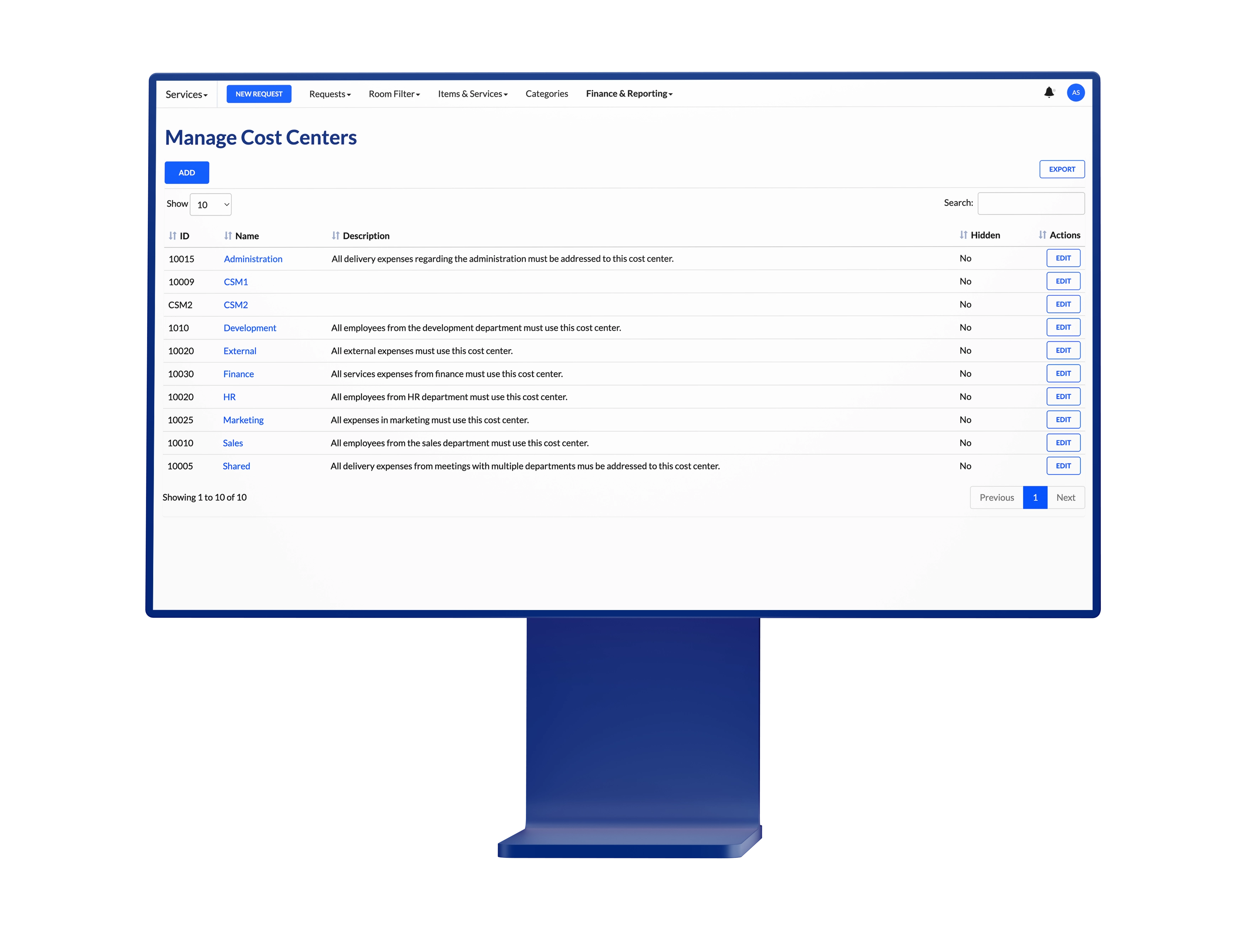 manage-cost-centers-askcody