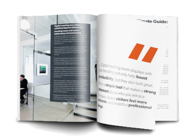 Digital room displays e-book
